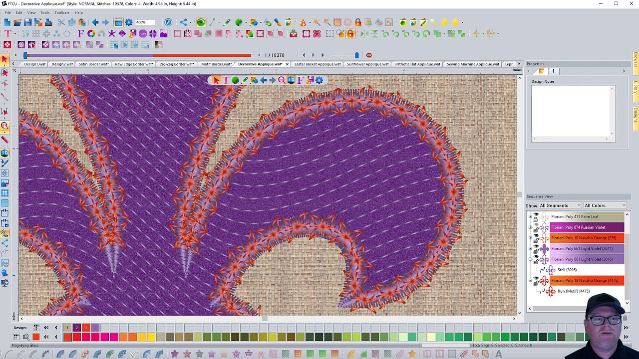 05 Applique Fundamentals: Decorative Applique