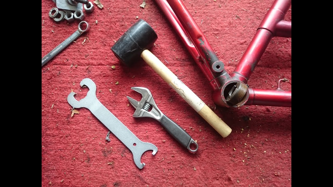 Removing a Fixed Slotted Bottom Bracket Cup