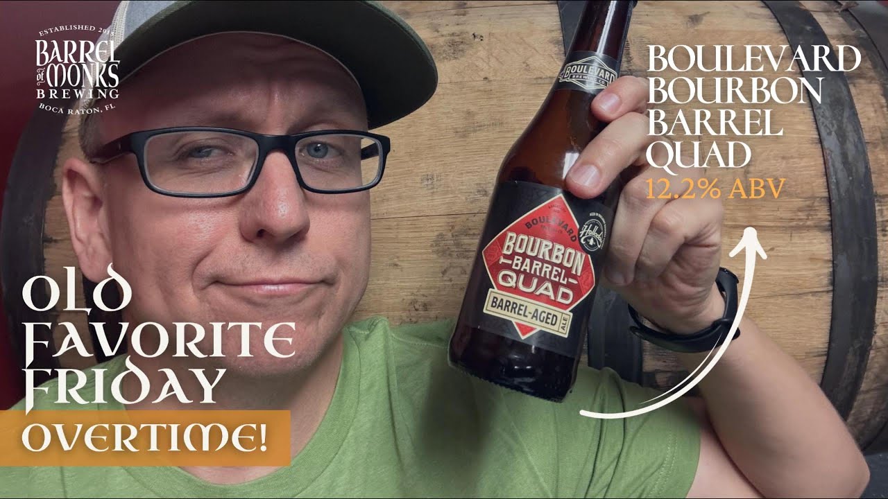 Boulevard Bourbon Barrel Quad Review | Old Favorite Friday &times; Barrel-Aged Beer Day 🥃🍺