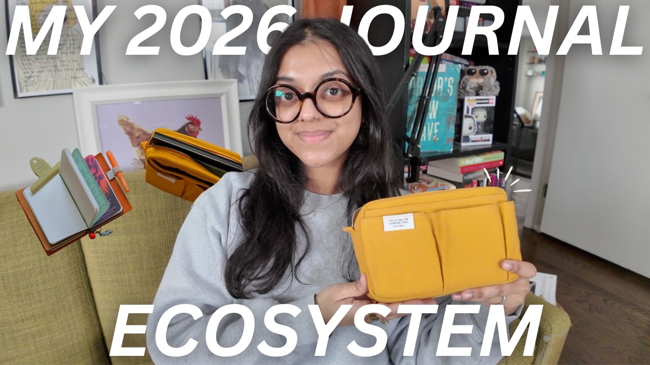my 2026 journal ecosystem (simple and intentional) 📓