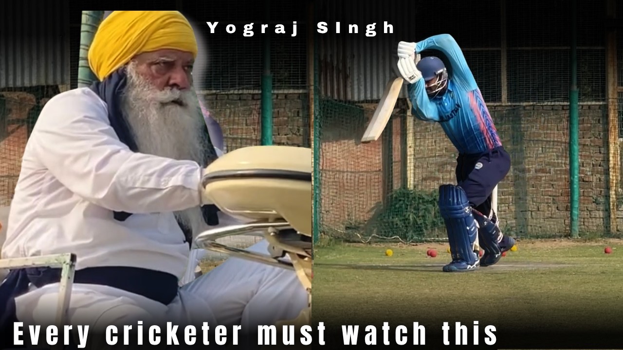 what a player !  #yograjsingh #ysca #perfectpractice