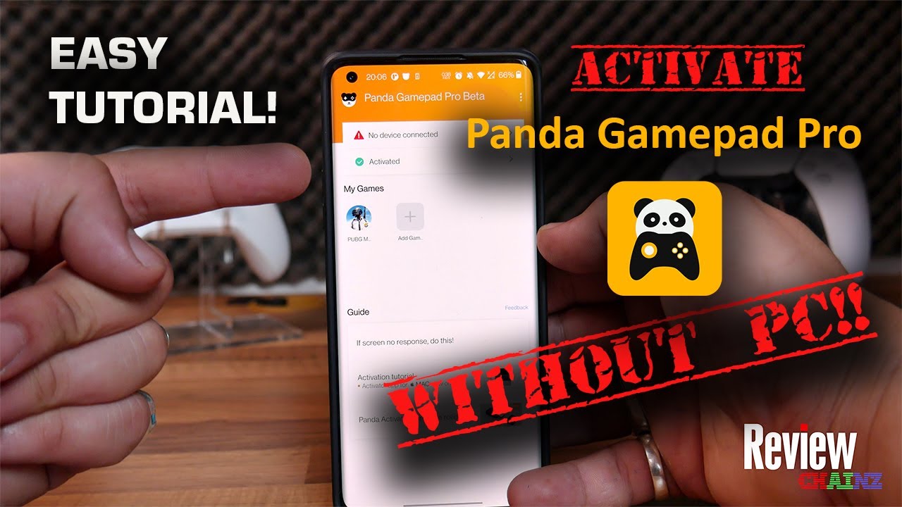 How to Activate Panda Gamepad Pro 