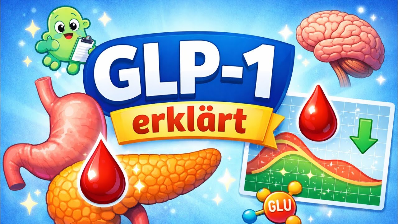 GLP-1 erkl&auml;rt: So steuert das Hormon Blutzucker, Hunger & S&auml;ttigung