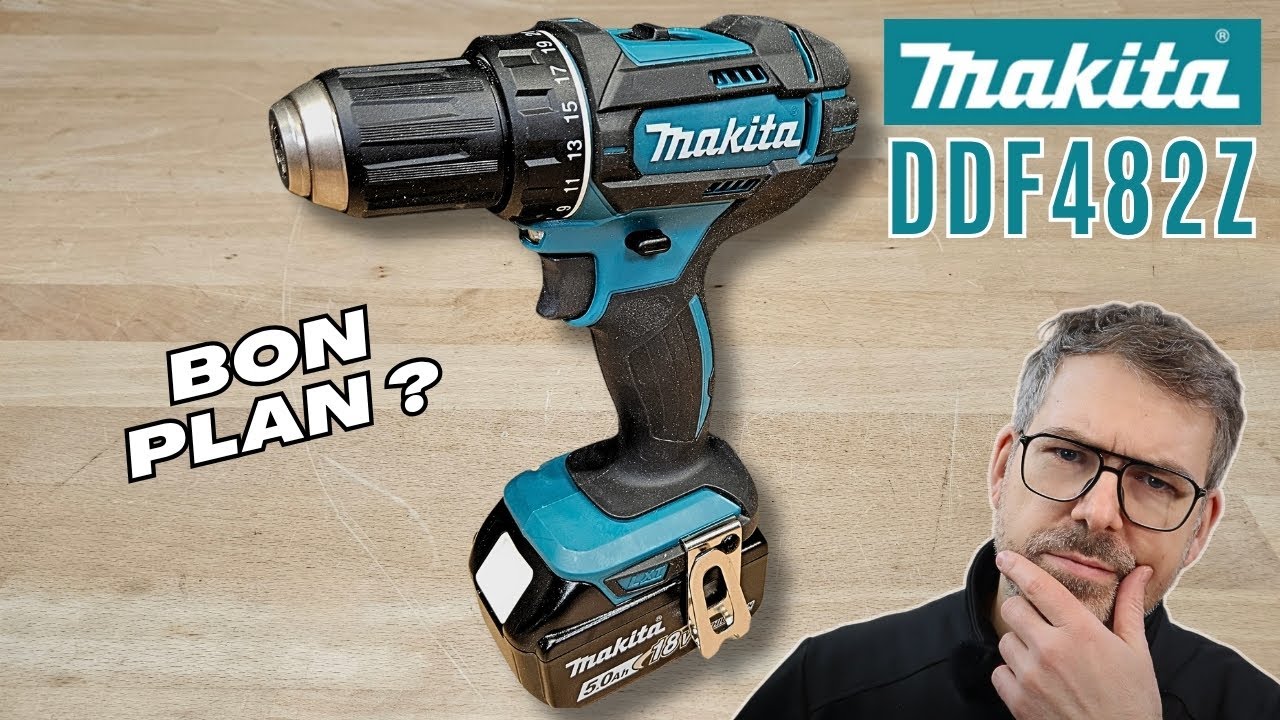 Perceuse visseuse Makita DDF482Z : TEST / AVIS