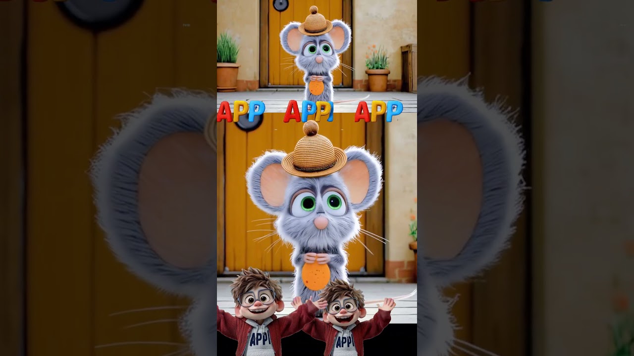 🧀🐭Kinderlieder 🧀🐭Die kleine K&auml;semaus 🧀🐭 #kinderlieder #singkinderlieder #kinder #familie