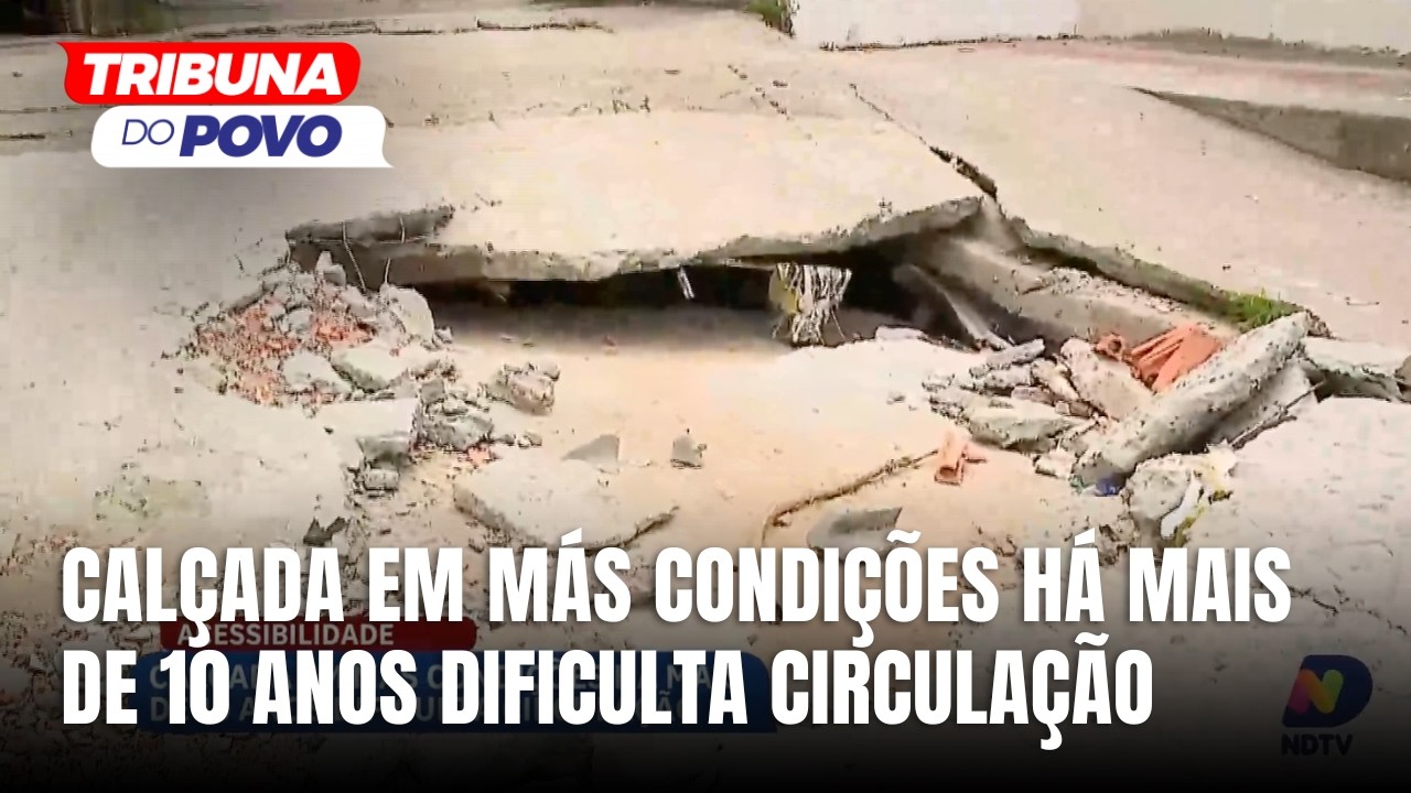 Morador denuncia falta de acessibilidade na Agronômica