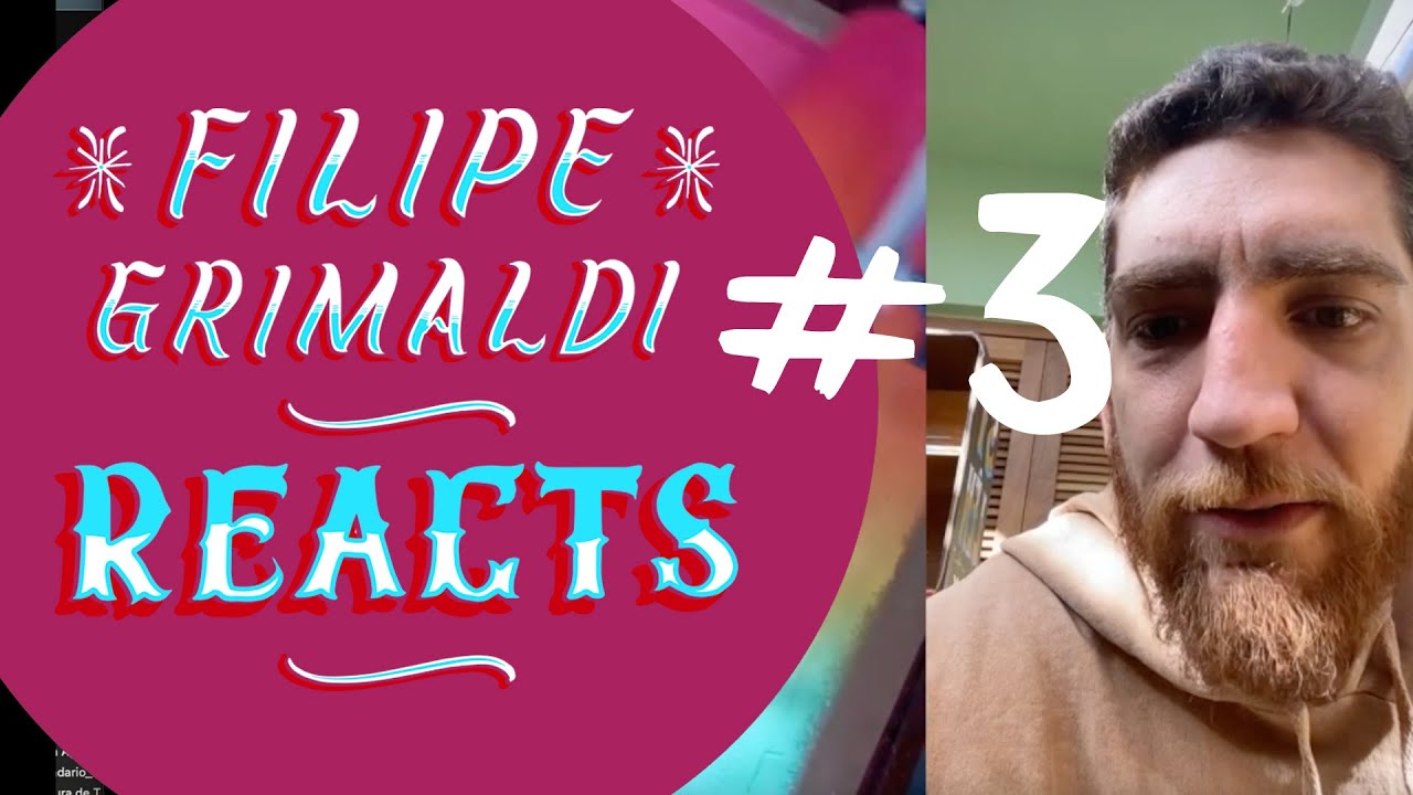 Filipe Grimaldi REACTS vídeos de arte #3