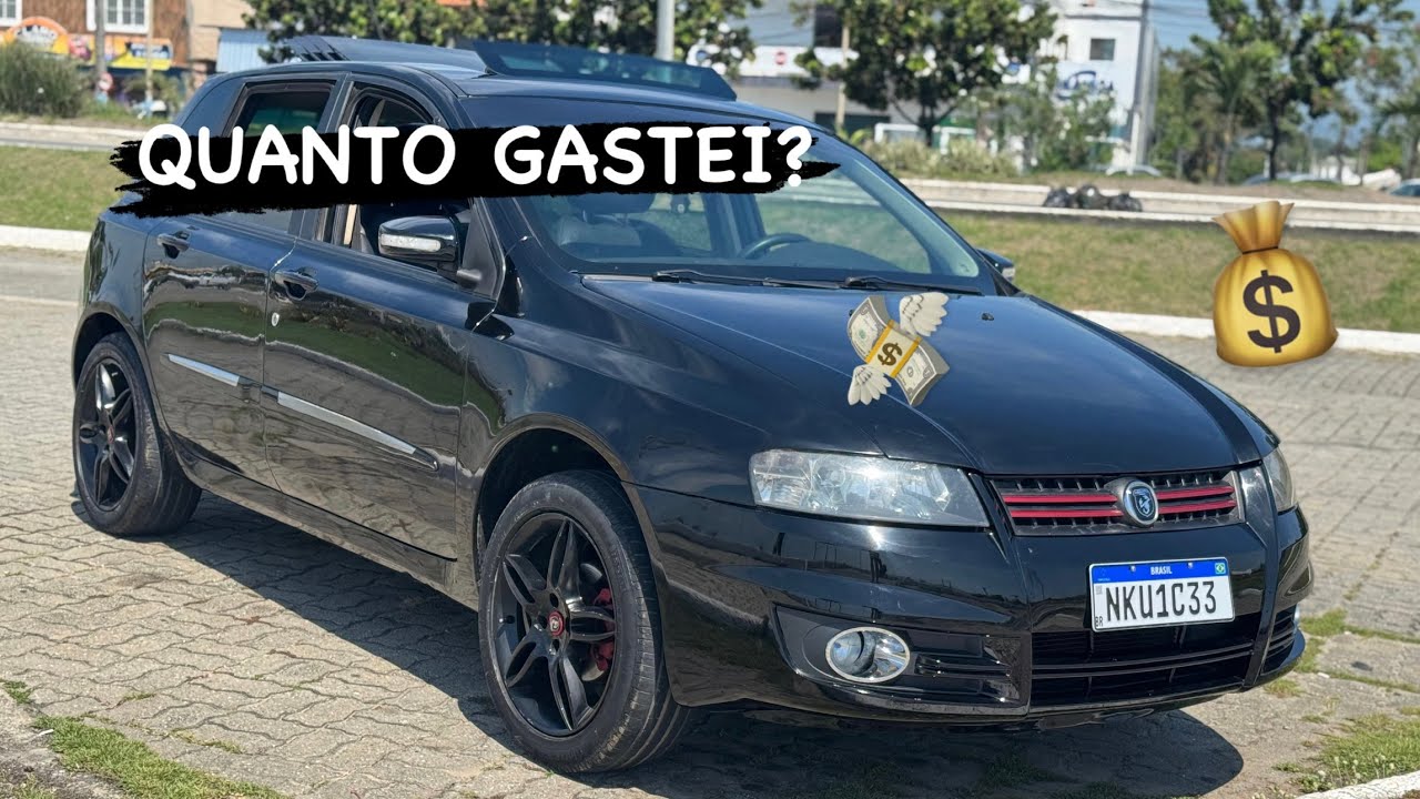Quanto gastei na reforma do Fiat Stilo de Leilão.