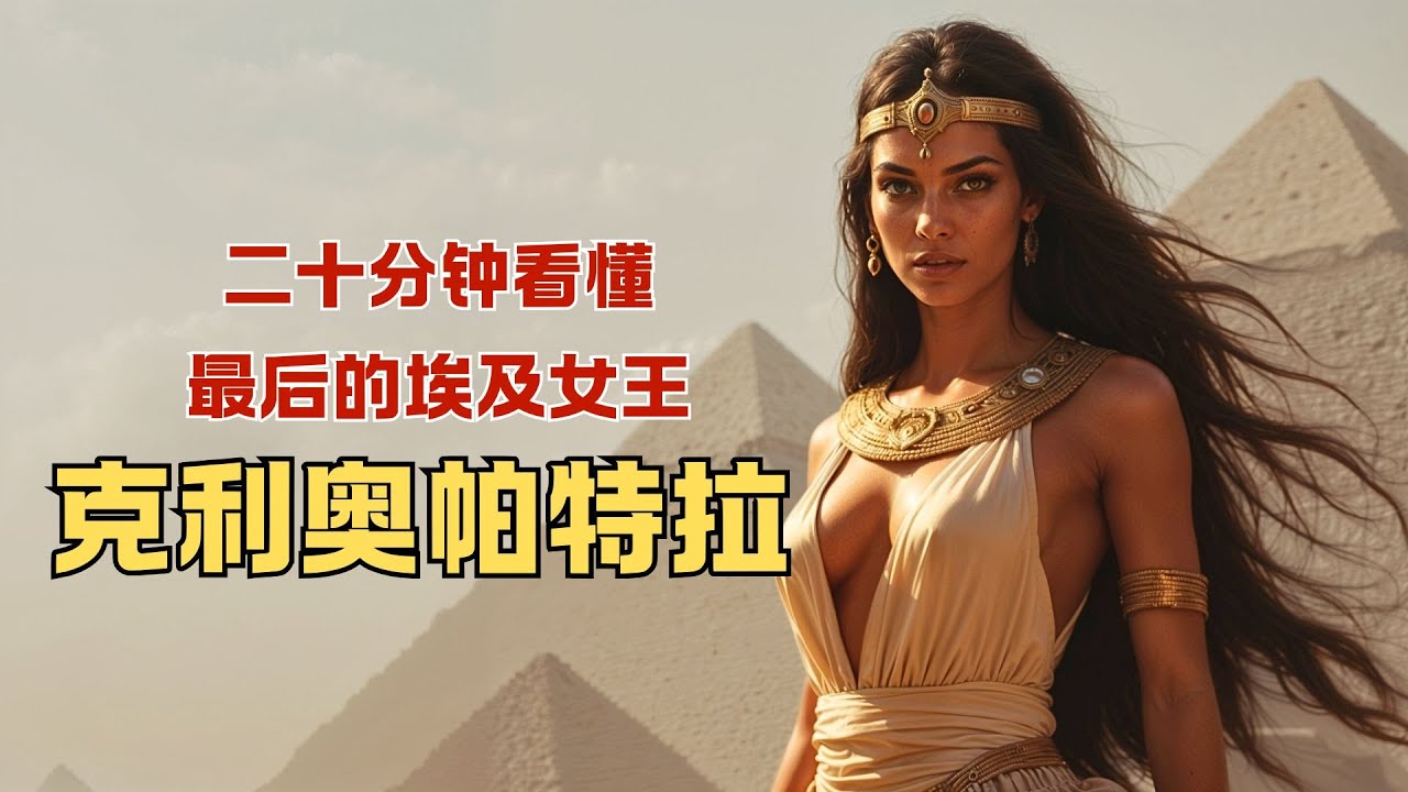 二十分钟看懂最后的埃及女王｜这位古埃及女王到底凭什么迷倒两位最有权势的罗马将军？