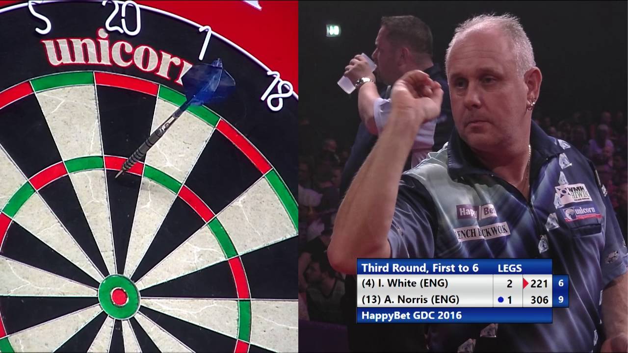 HappyBet German Darts Championship 2016 - Third Round - Ian White v Alan Norris