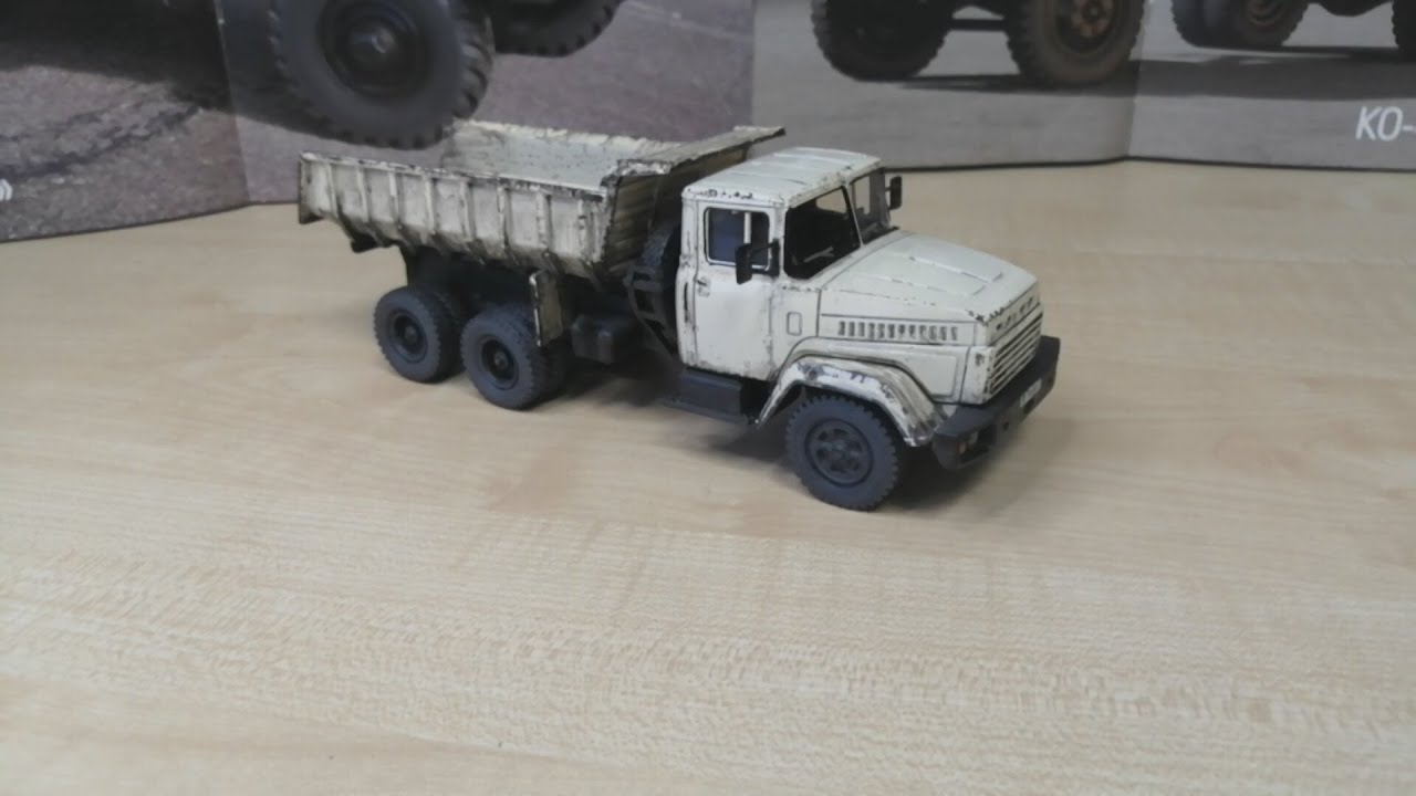 Обзор модели Краз-6510, масштаб 1:43, 