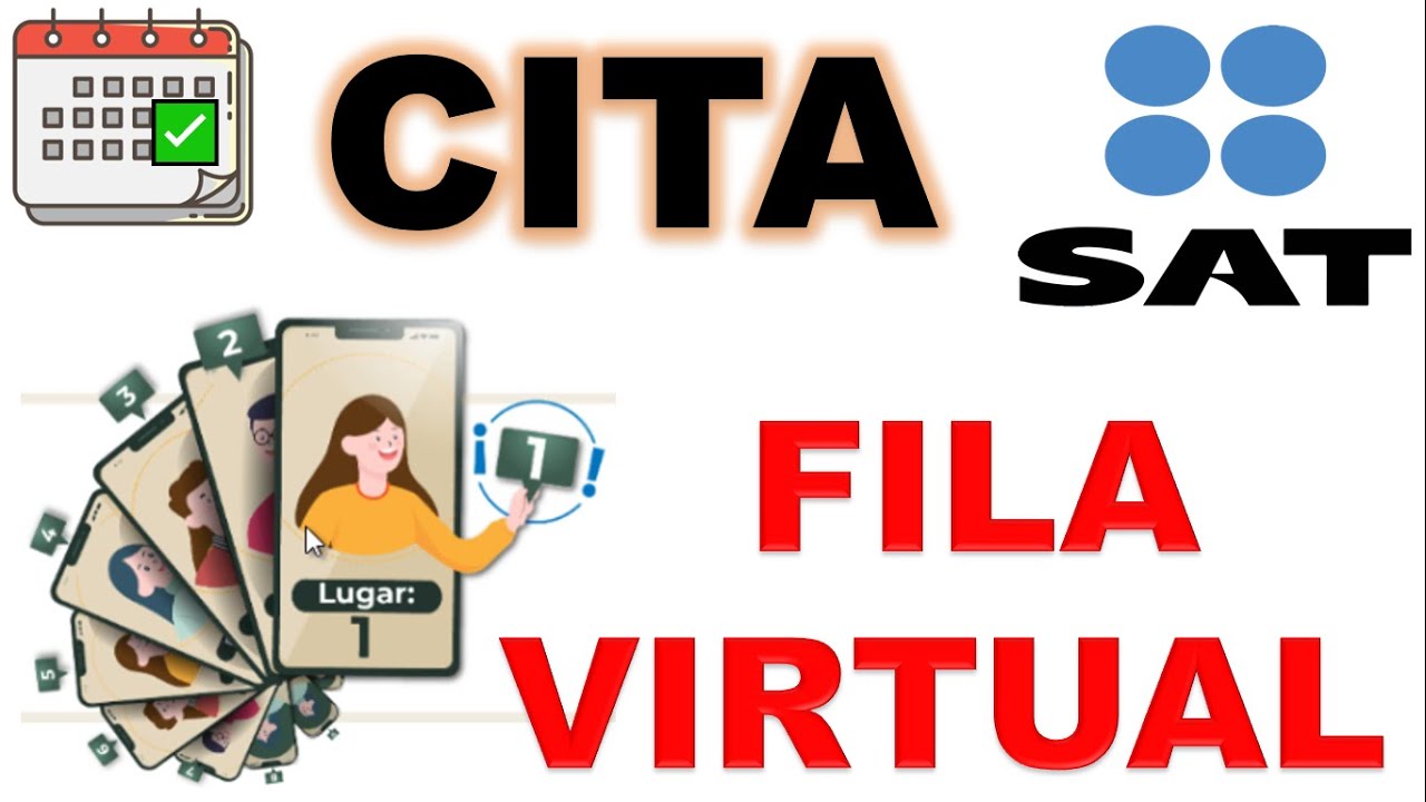 📅 C&Oacute;MO SACAR CITA SAT, FILA VIRTUAL 2025 (Cuando No Hay Fechas Disponibles) /  ✅ PROCESO COMPLETO
