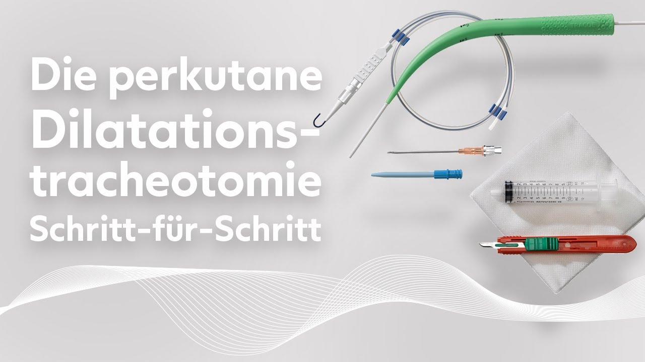 Das perkutane Dilatationstracheotomie-Verfahren Schritt-für-Schritt erklärt