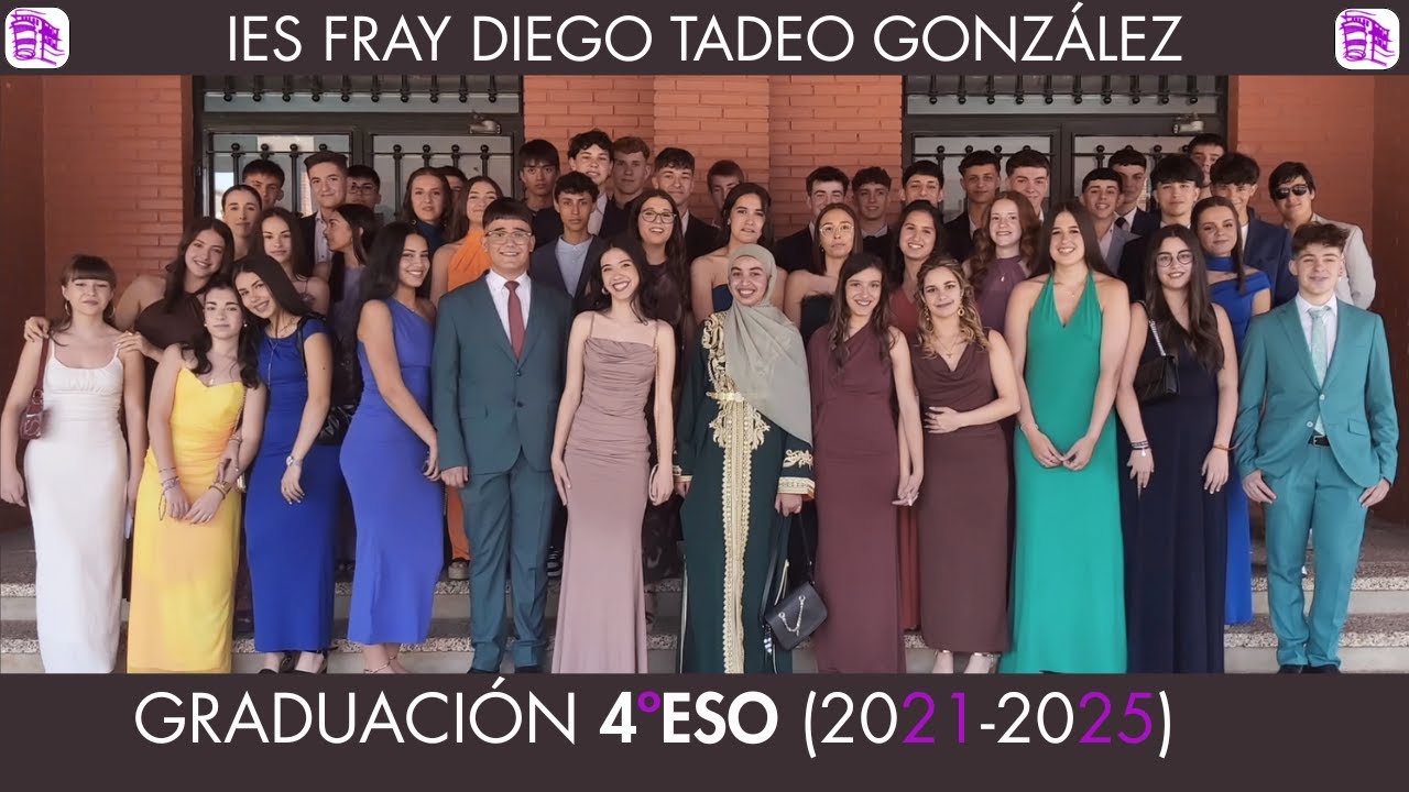 Graduación de alumnos de 4º ESO (Promoción 2021-25)