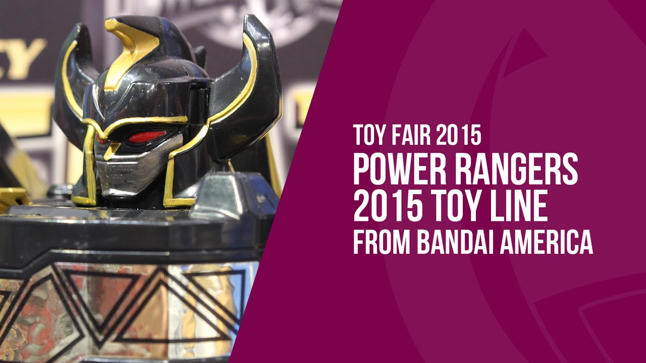 Toy Fair 2015 - Power Rangers 2015 Toy Line
