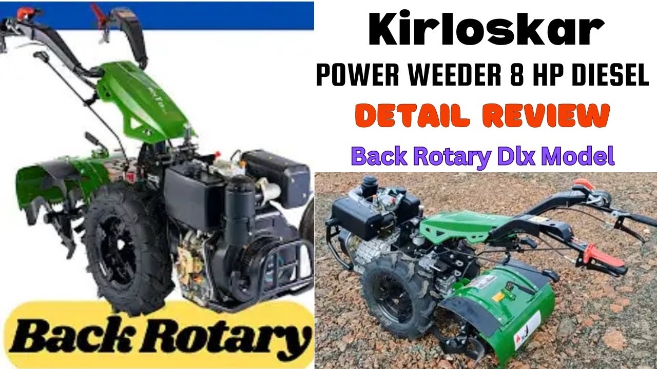 #Kirloskar 8 Hp Diesel Power Weeder #MinT 8 Dlx #Power Weeder #Power Tiller #Farming #Kirloskar