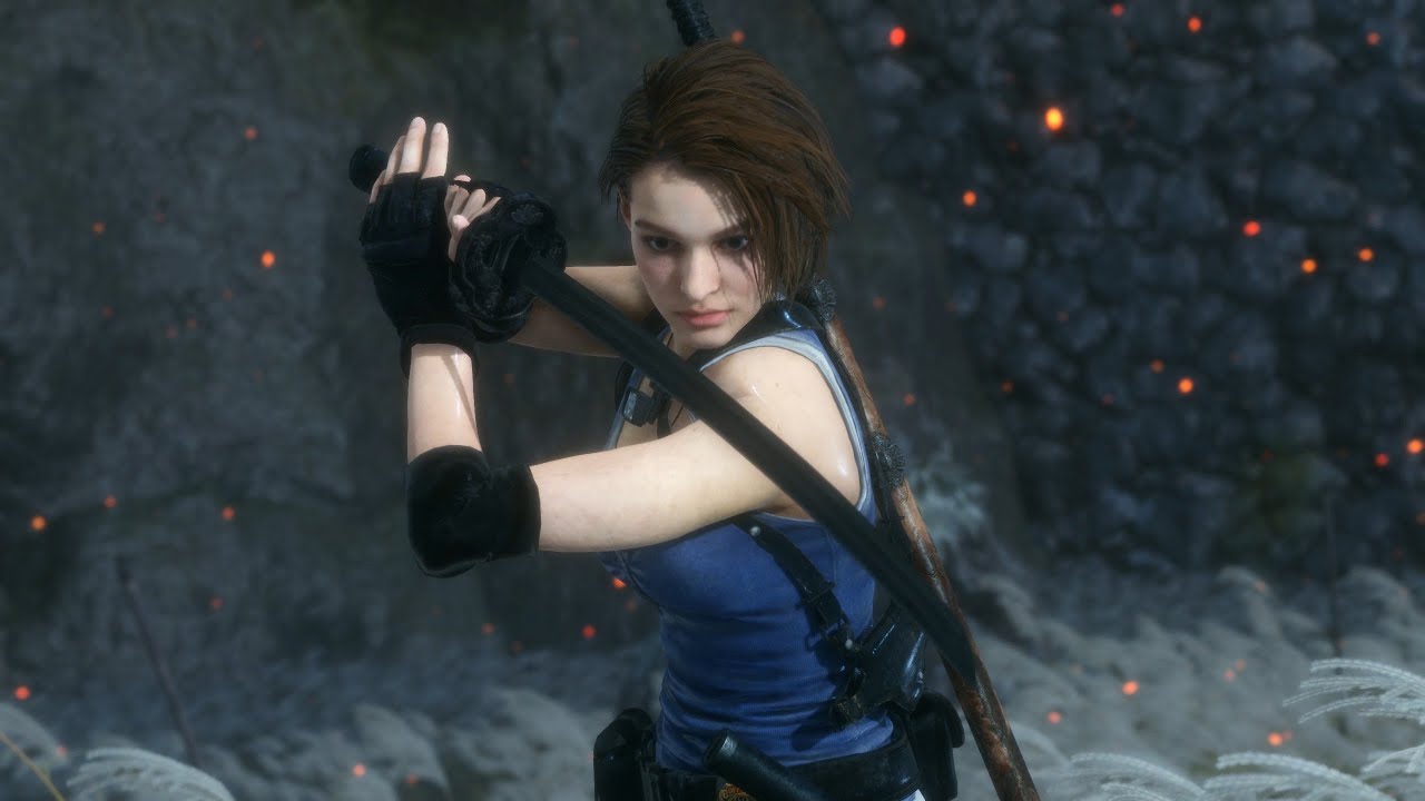 Sekiro Mod: Jill Valentine from Resident Evil 3 Remake (Isshin fight, Spoiler Alert)