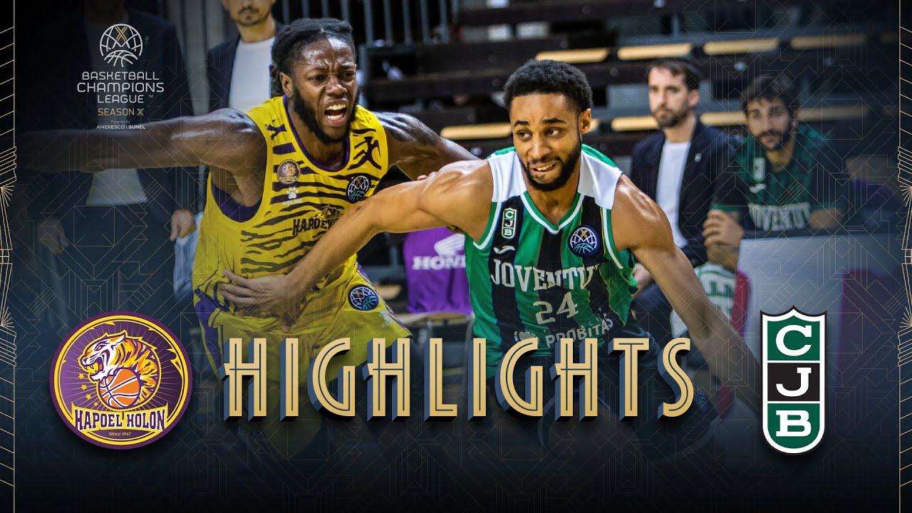 Hapoel Netanel Holon v Joventut Badalona | Highlights | #BasketballCL 2025-26