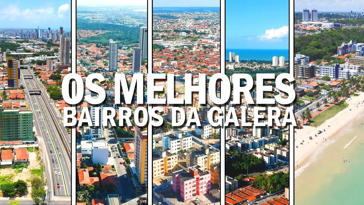 TOP 5 BAIRROS da GALERA de JOÃO PESSOA pra VOCÊ MORAR