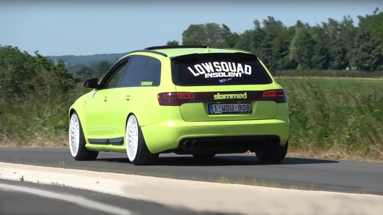 Tuner Cars Leave A Car Show *Vw Days Club Golf IDF 2023* part 4/6