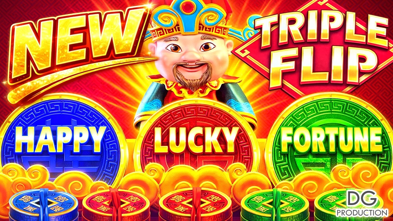 🚨ОМГ🚨НОВЫЙ ИГРОВОЙ АВТОМАТ TRIPLE FLIP EMPEROR HAPPY LUCKY FORTUNE! ГРАНДИОЗНОЕ ПРЕДСТАВЛЕНИЕ В 2...