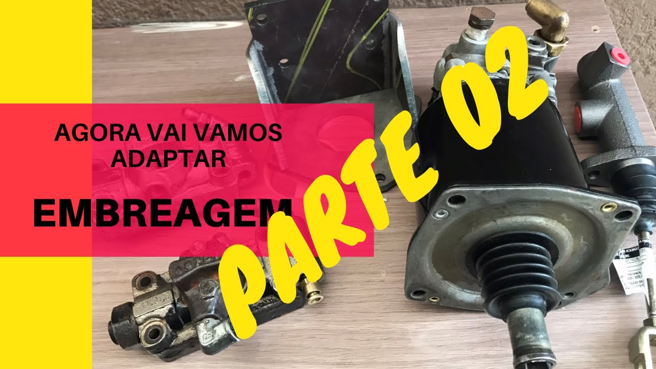 PARTE 02 - ADAPTAÇÃO EMBREAGEM A AR NA BETTY - FNM/FIAT 190