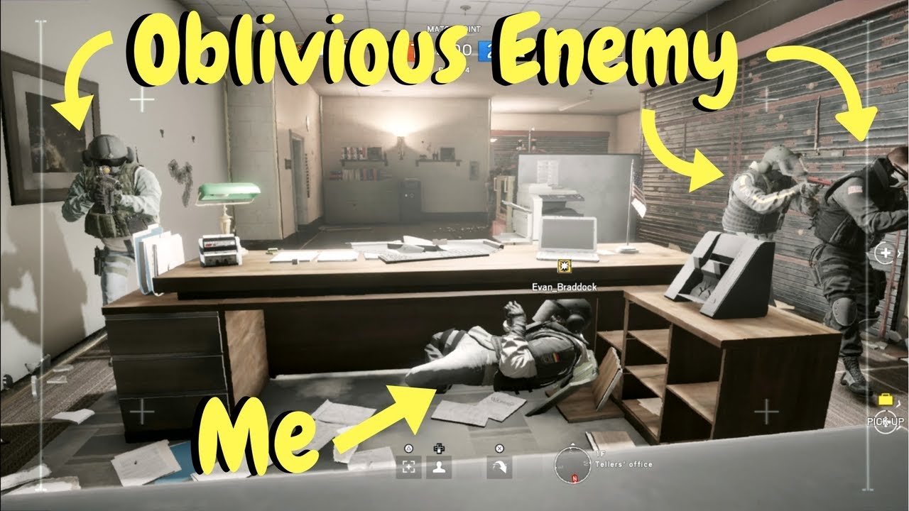 Hiding in the Objective! - Rainbow Six Siege