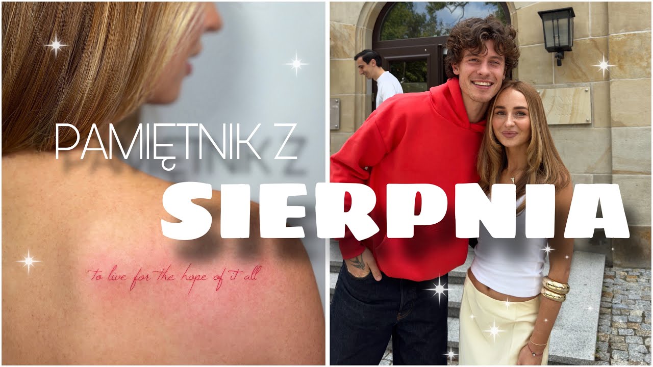 PAMIĘTNIK Z SIERPNIA | SHAWN MENDES | CHAŁUPY | NOWY TATUAŻ