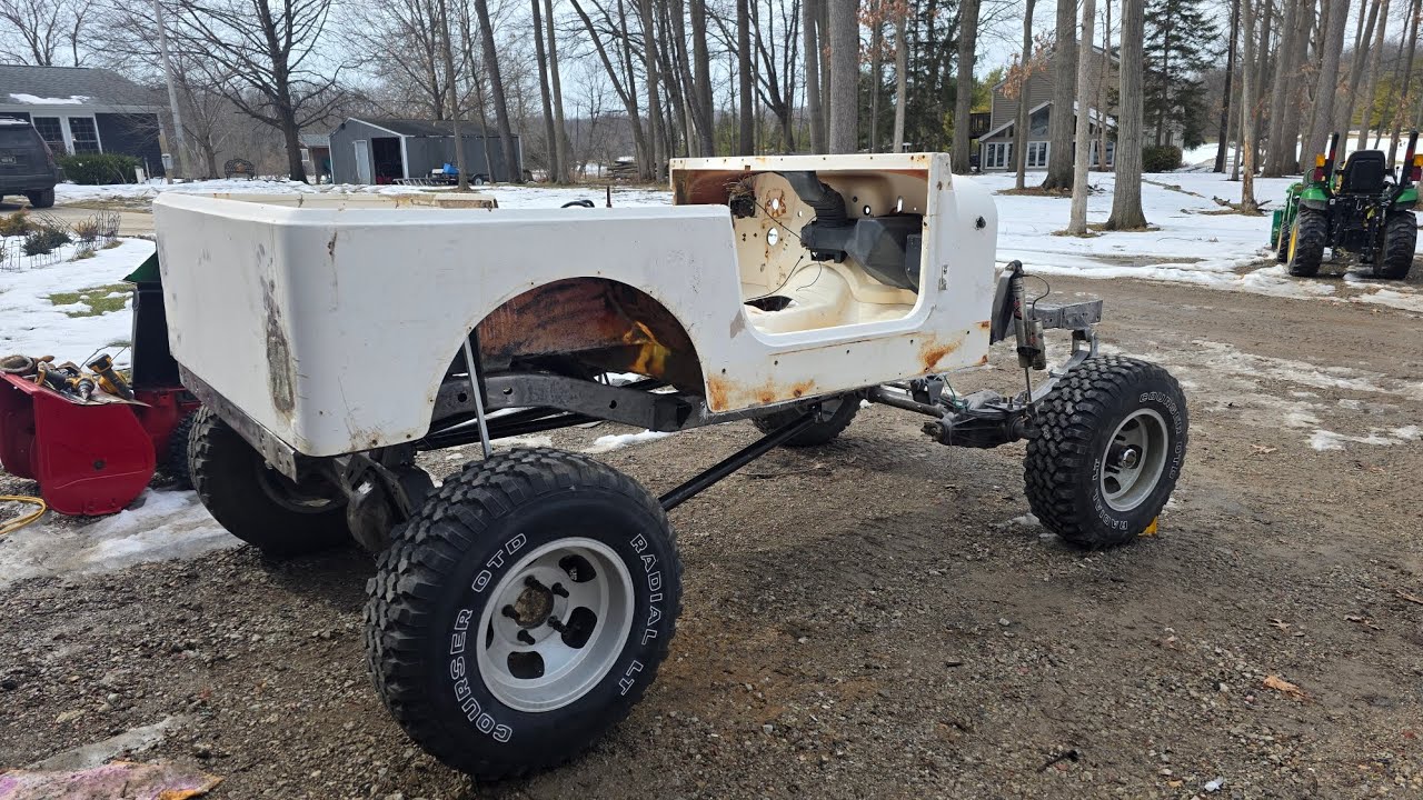 Time to make this build actually look like a jeep!!!