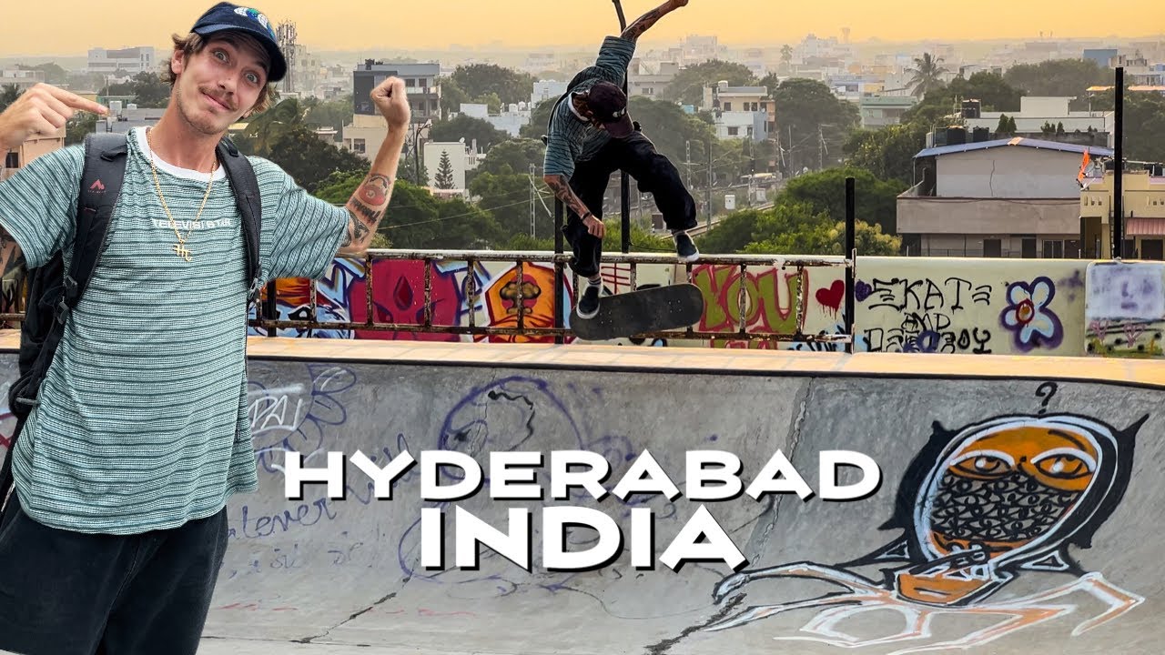 This Rooftop Skatepark In India Is The Craziest Park Ever 🇮🇳