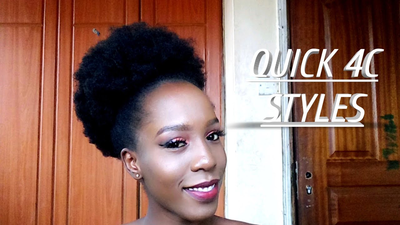 QUICK MEDIUM LENGTH 4C HAIRSTYLES