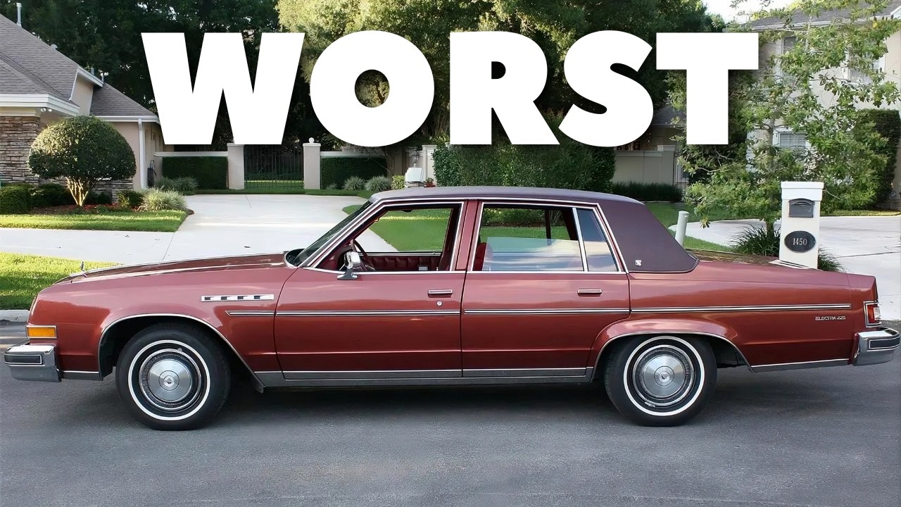 The 10 WORST Full Size Cars of the 1980s!