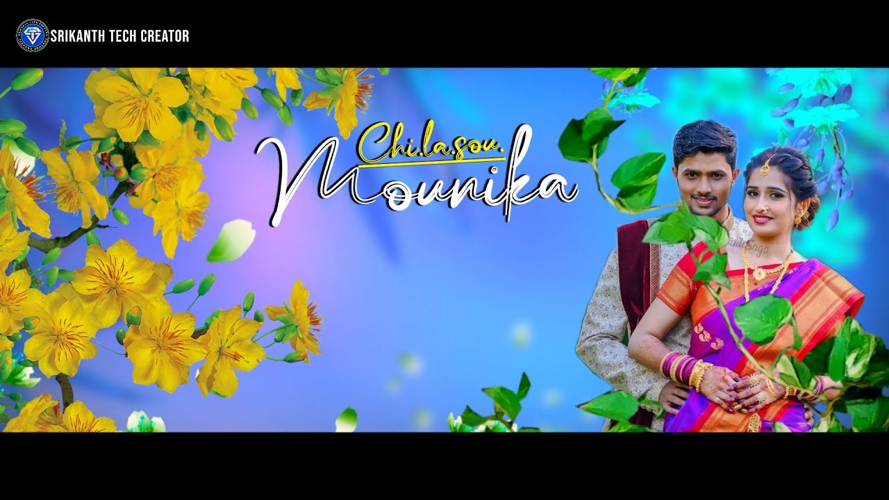 3D cinematic wedding invitation video editing in Kinemaster telugu | 3D animation by Srikanth