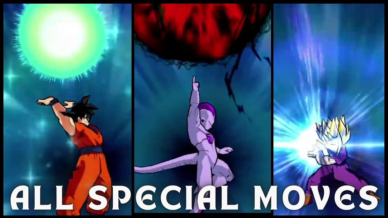 Dragon Ball Z Shin Budokai All Super Moves