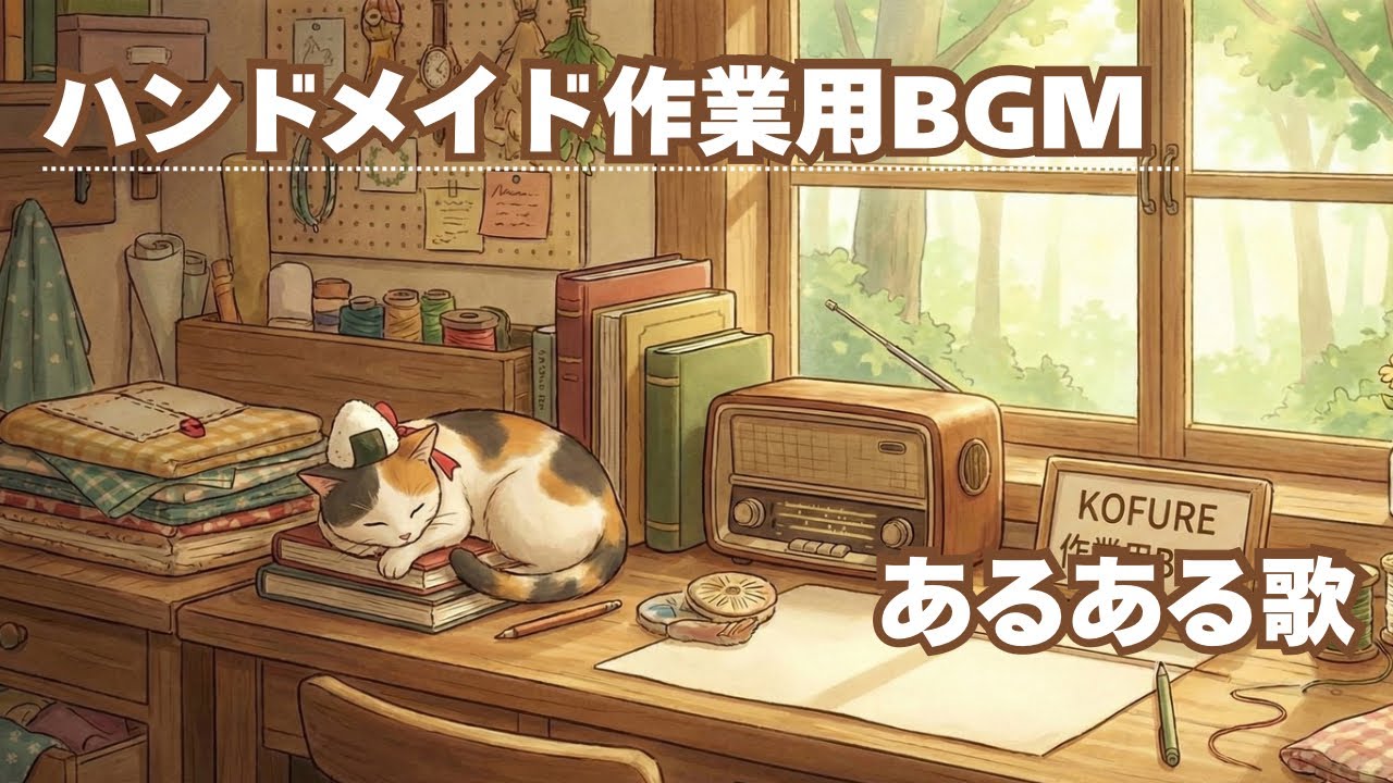 【作業用BGM】クスッとくるハンドメイドあるあるの歌