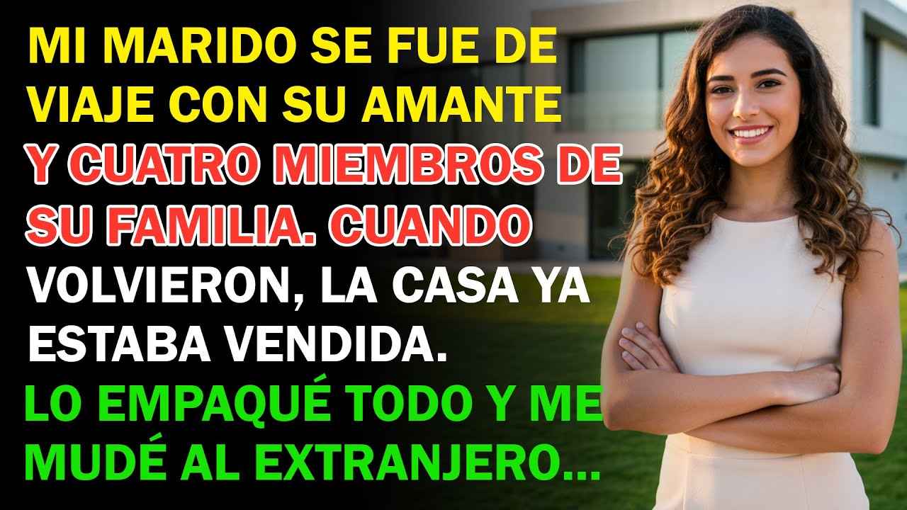 Mi Marido Volvió De Viaje Con Su Amante Y Su Familia. Para Su Sorpresa, La Casa Había Sido Vendida..