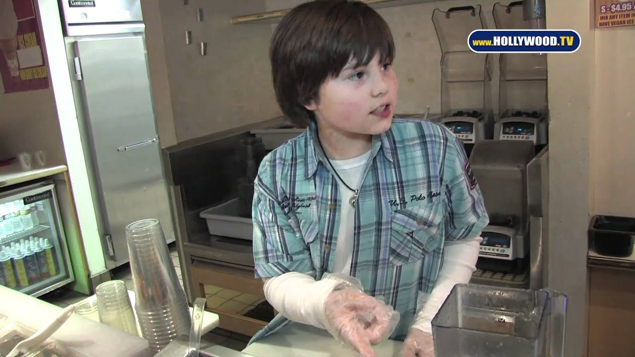 Zach Callison Creates Signature Shake at Million of Milkshakes