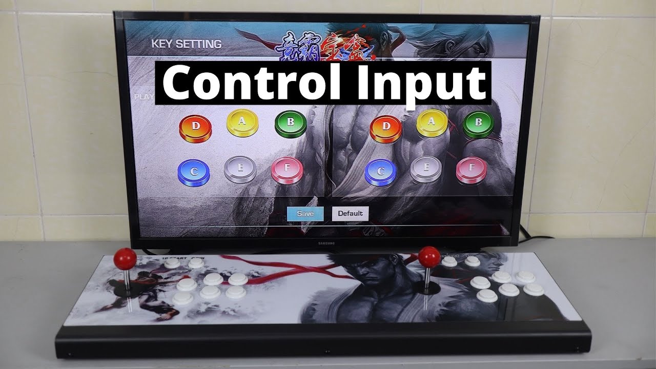 How to Setup Game Control Button on Pandora Game Console