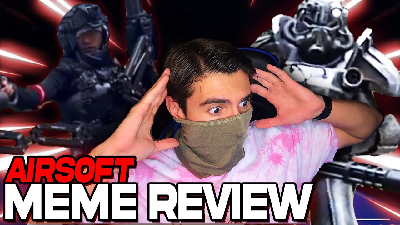 AIRSOFT SUPER SOLDIERS 😂 (Airsoft MEME Review)