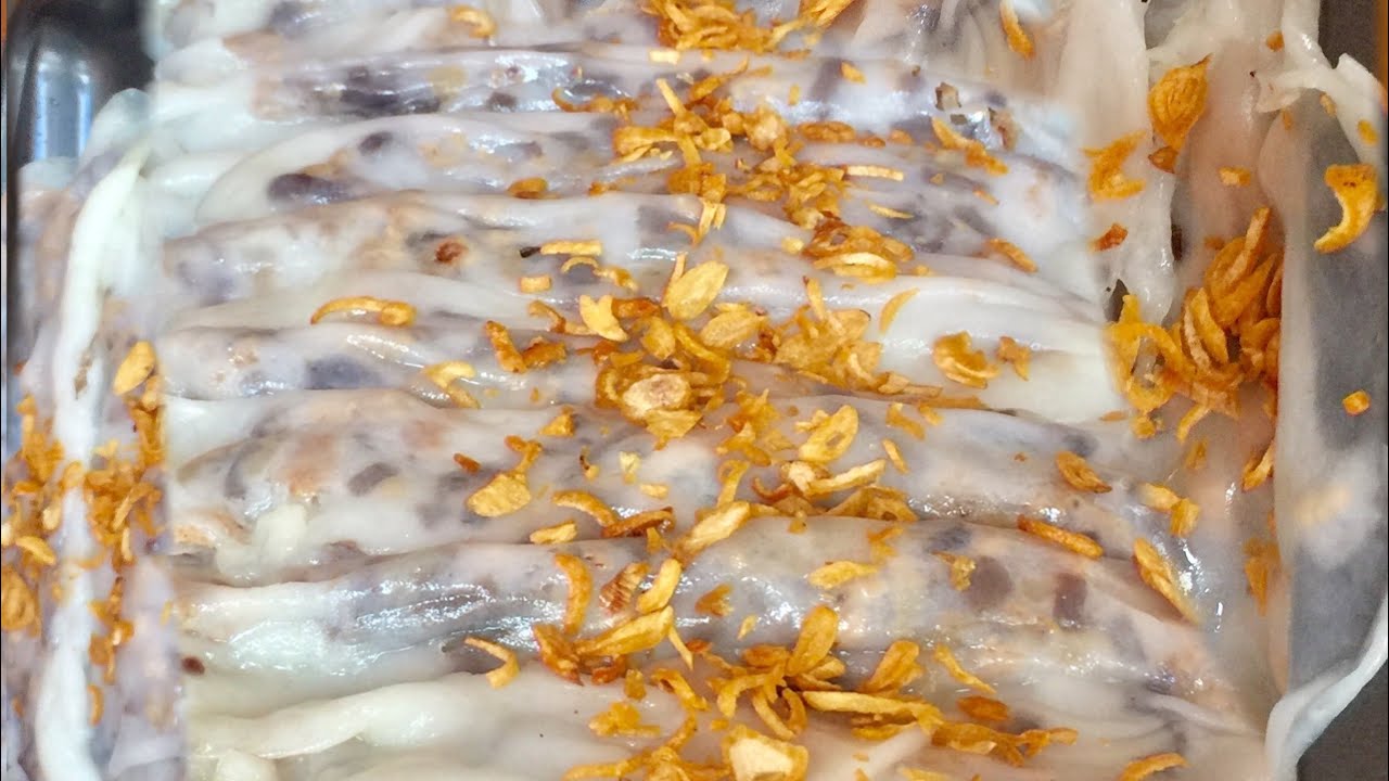 Bí quyết pha bột Bánh Cuốn ngon nhất Không còn cách nào ngon hơn nữa|Vietnamese steamed rice roll