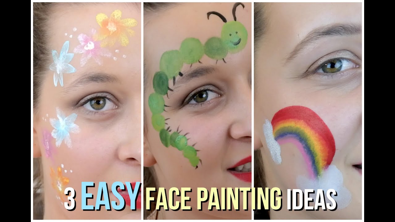 3 Easy Face Painting Ideas That Your Kids Will Love!