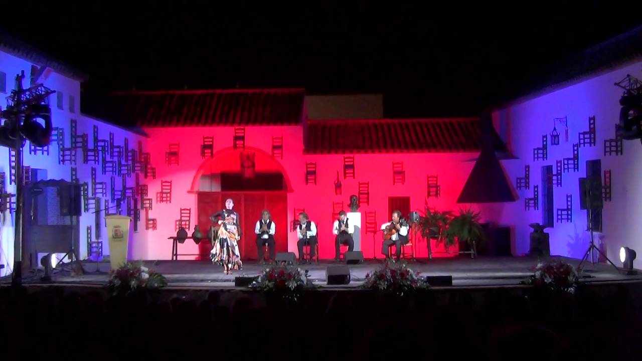 Actuación Pastora Galván LIV Festival de Cante Jondo Antonio Mairena
