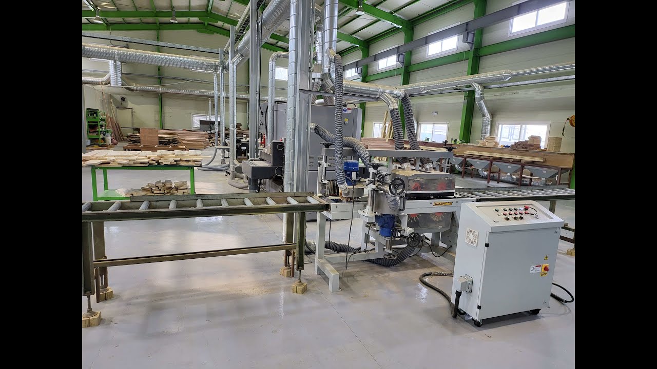 Ktool 4면 샌딩머신 4 sides Lineal Sanding Machine SL-300-7S #목공기계 #샌딩 #케이툴