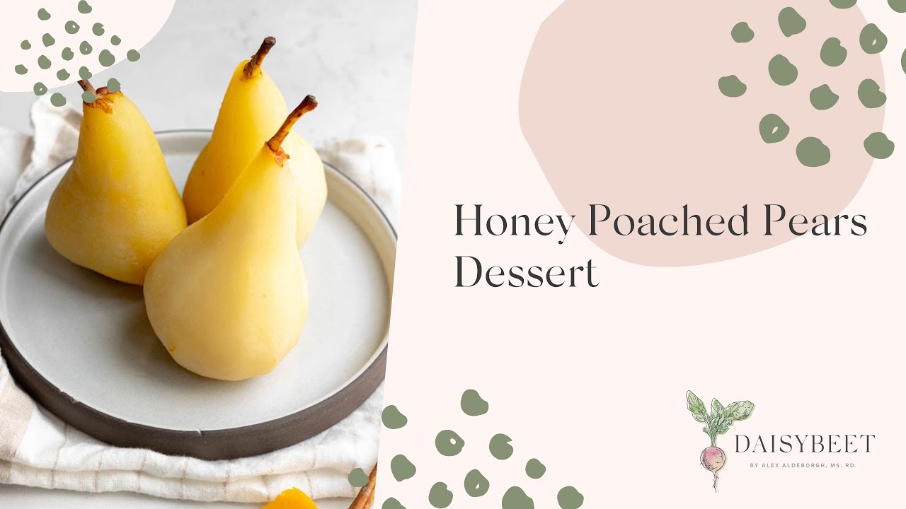 Honey Poached Pears Recipe
