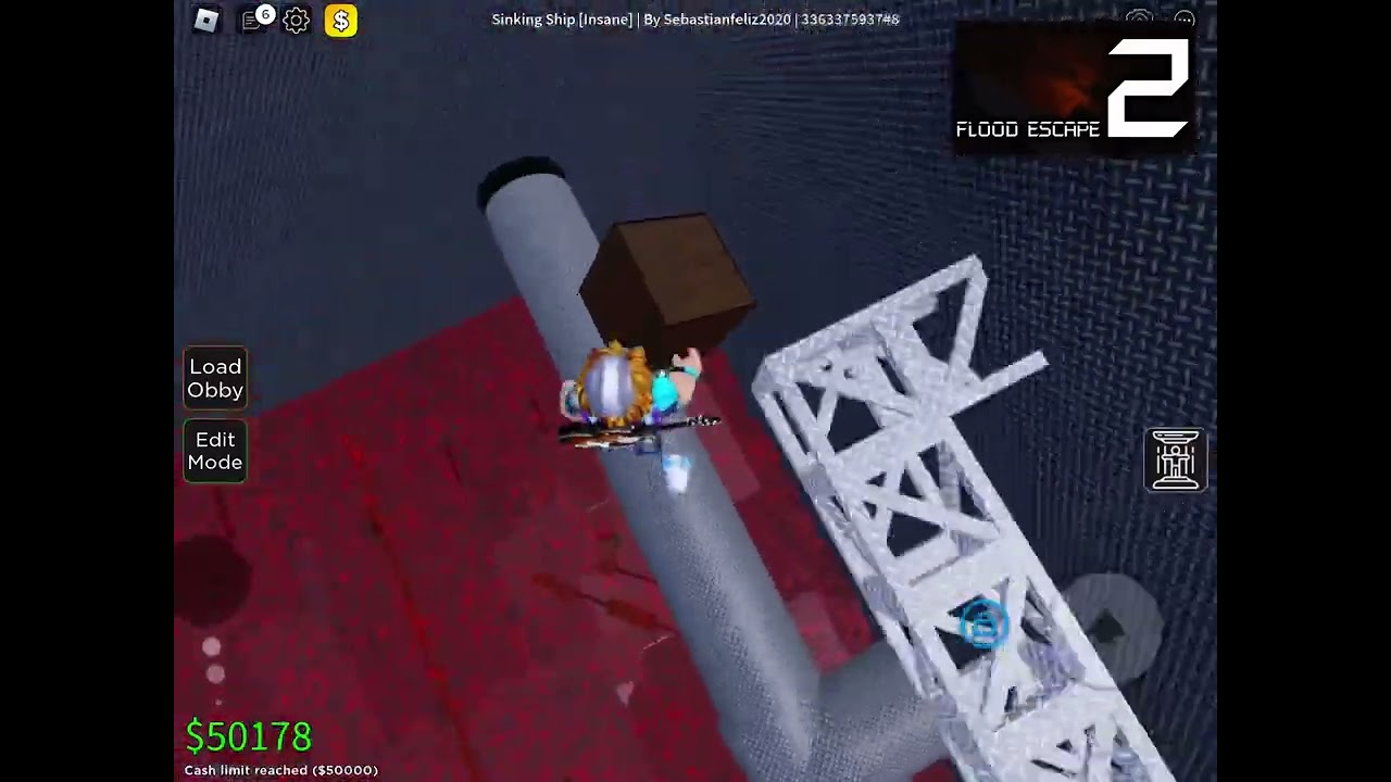 Fe2 Sinking ship in obby creator