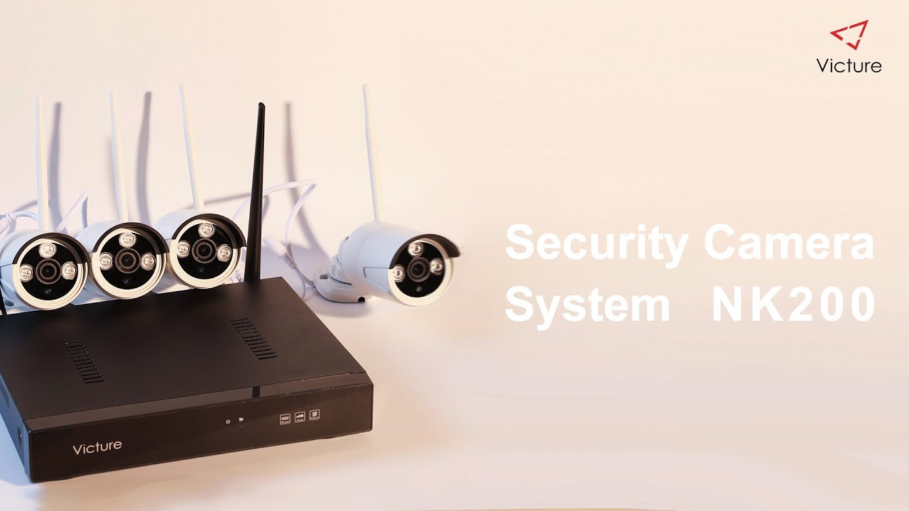 [ NK200 ]  How to Connect Victure Security Camera System to Wifi via 