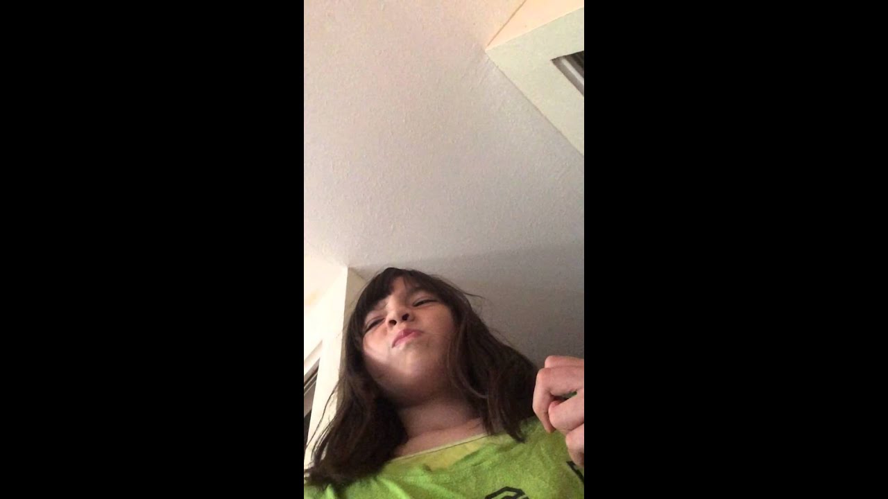 When your sister records a video