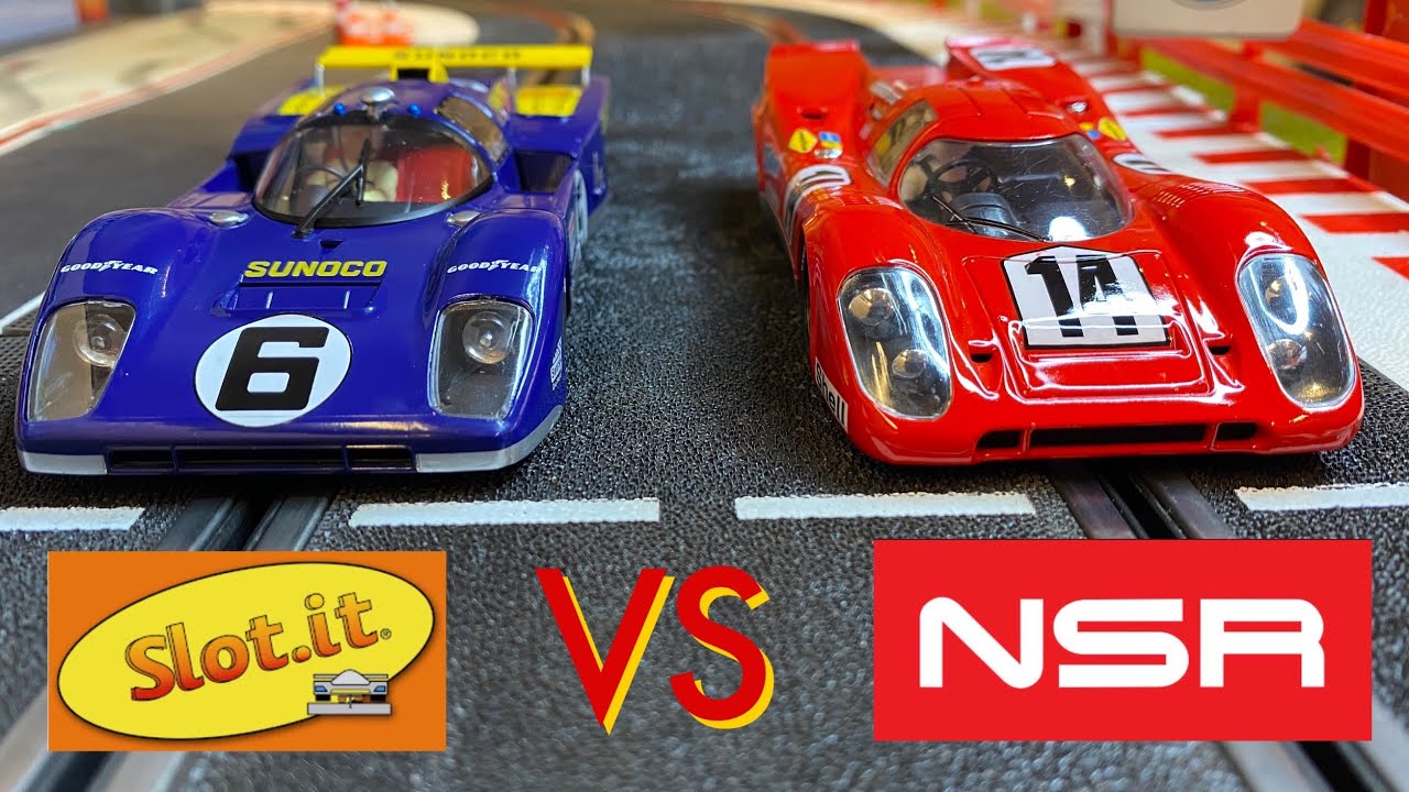 Slotit faster than NSR ? Ferrari 512M versus Porsche 917