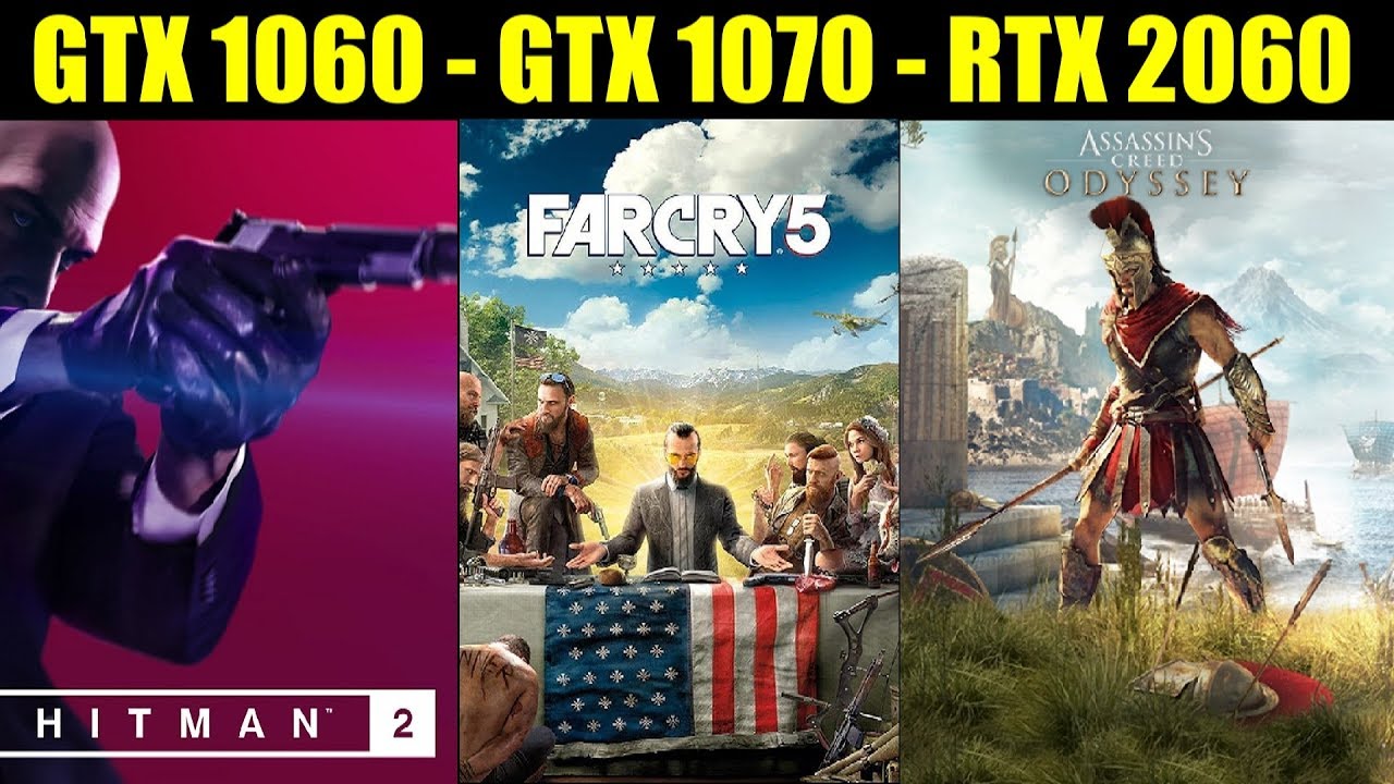 RTX 2060 vs GTX 1060 vs GTX 1070 | 1080p - 1440p | FRAME-RATE TEST COMPARISON #2