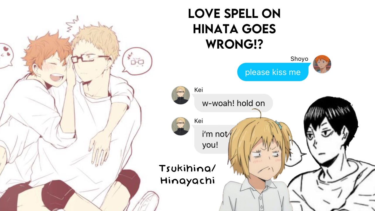 Love spell on Hinata goes wrong!?|Hinayachi💔/Tsukihina❤️|Bakashimaa